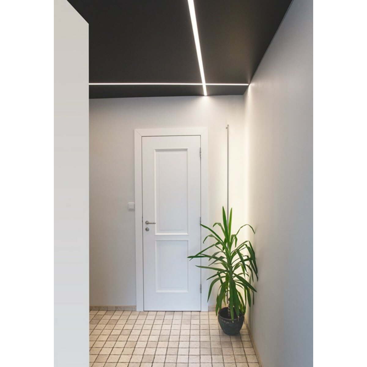 Abdeckung FOLED-27, schwarz – KLUŚ Detail-/Anwendungsbild 3