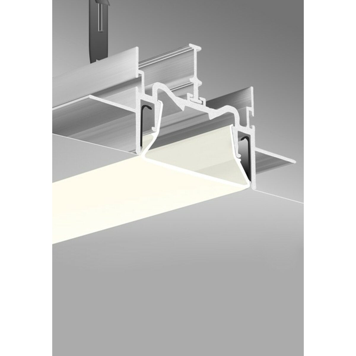 Abdeckung FOLED-50, satiniert – KLUŚ Detail-/Anwendungsbild 1