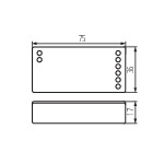 LED Controller 12/24V RGBW CCT IP20 Produktfoto