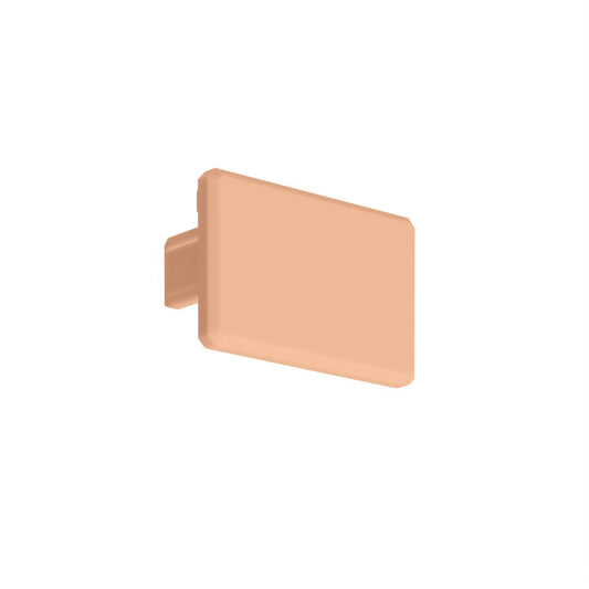 KLUŚ Endkappe GLAZA-LL, Karamell (NCSS3030-Y60R), ABS – Produktbild
