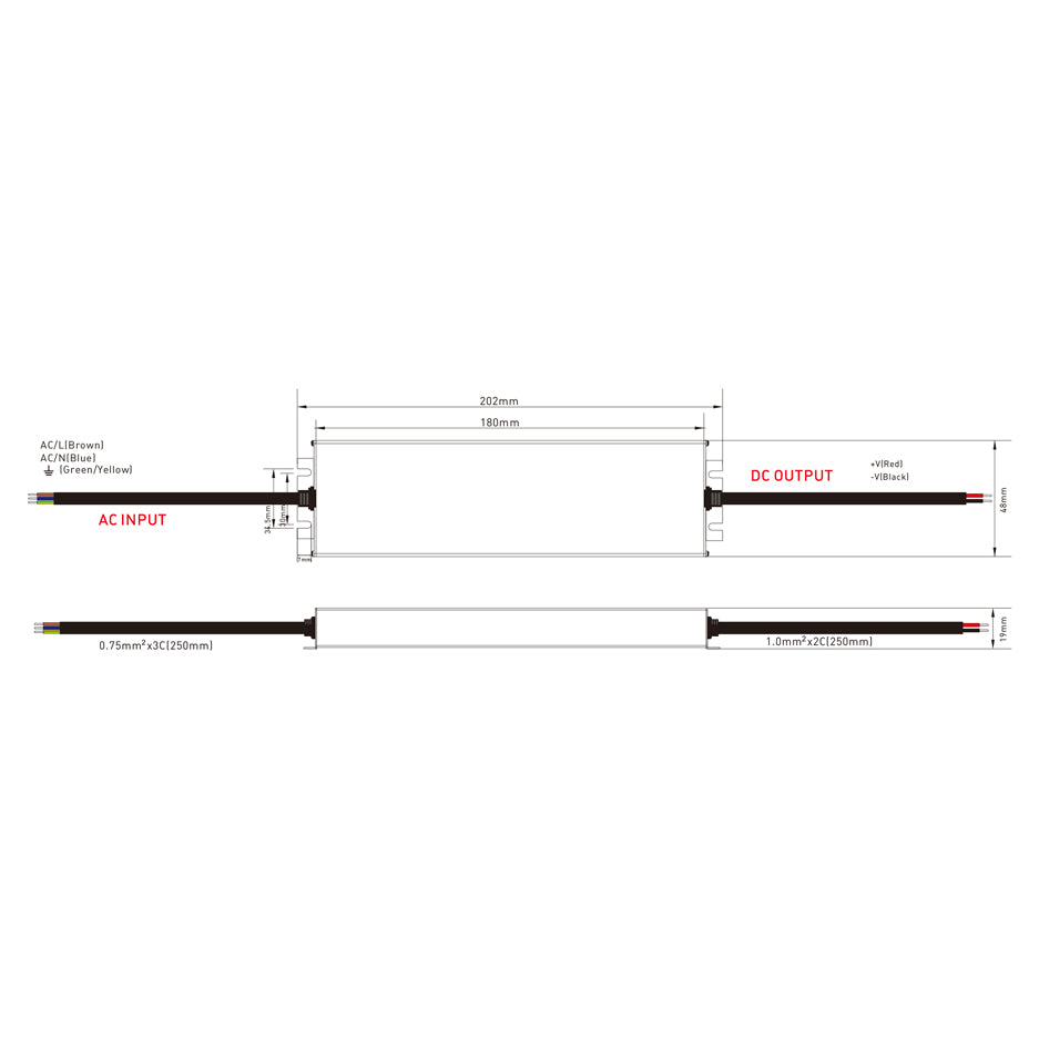 LED Netzteil 24V 60W IP67 – weitere Ansicht