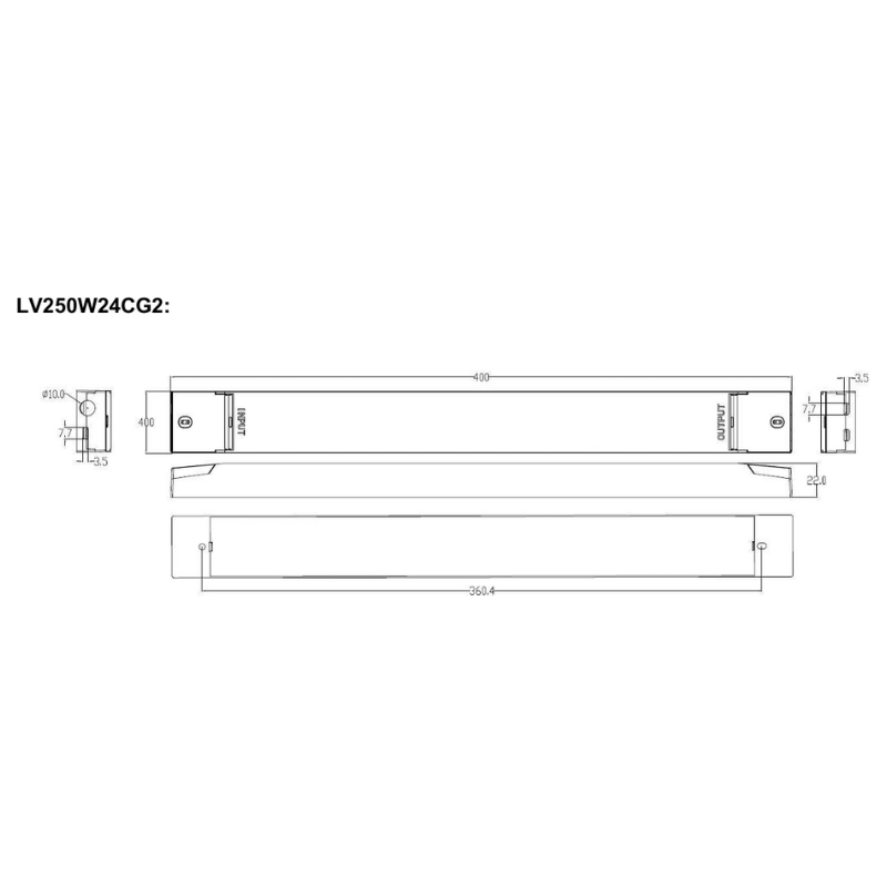 KGP LV DALI-2 23-2001-69 – 24 V LED-Netzteil