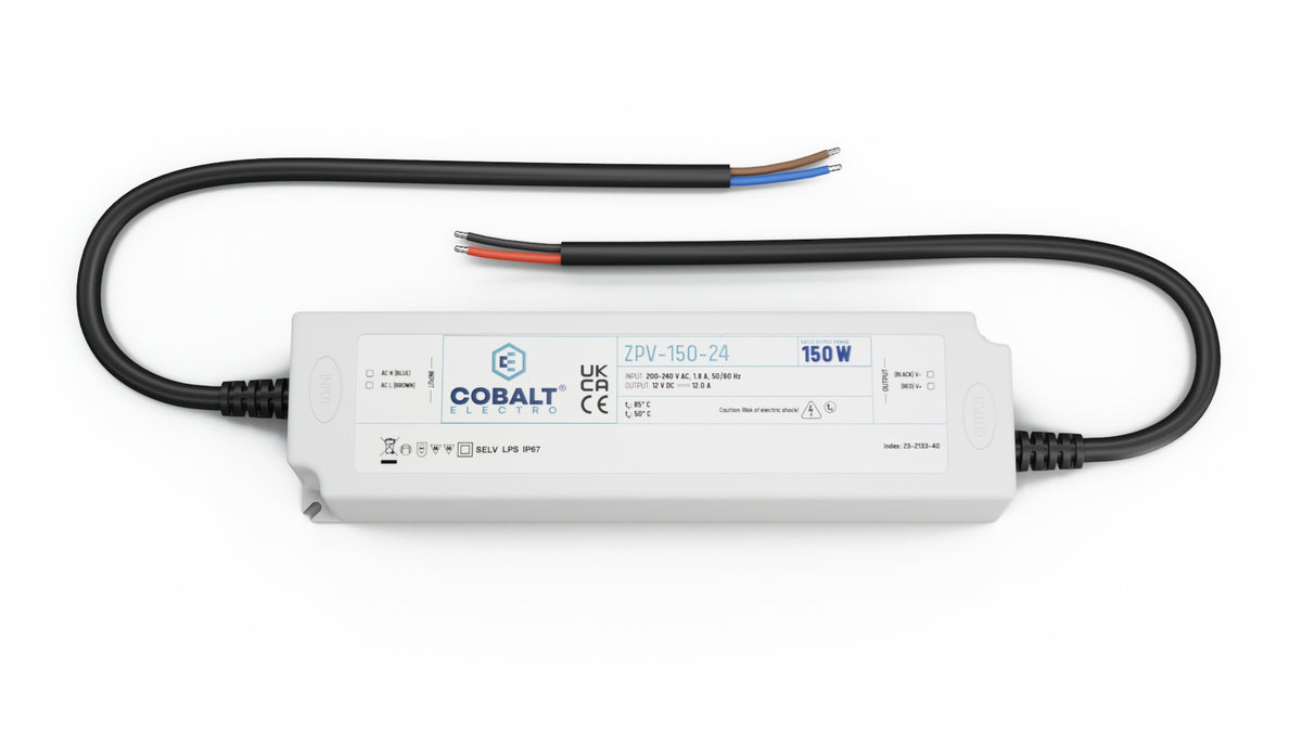 CobaltElectro ZPV LED-Netzteil 24V 150W IP67 – Produktfoto