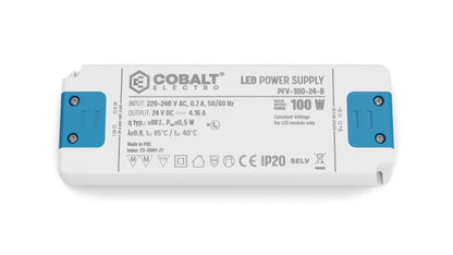 CobaltElectro LED-Netzteil 24V 100W IP20 – PFV B – Produktfoto