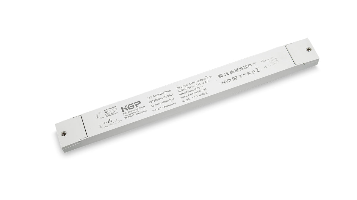 KGP LV DALI-2 LED-Netzteil 24V 250W IP20 – DALI / Push-Dim