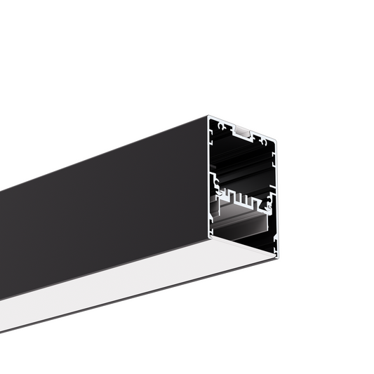 Profil MOD-50, schwarz eloxiert – Produktbild