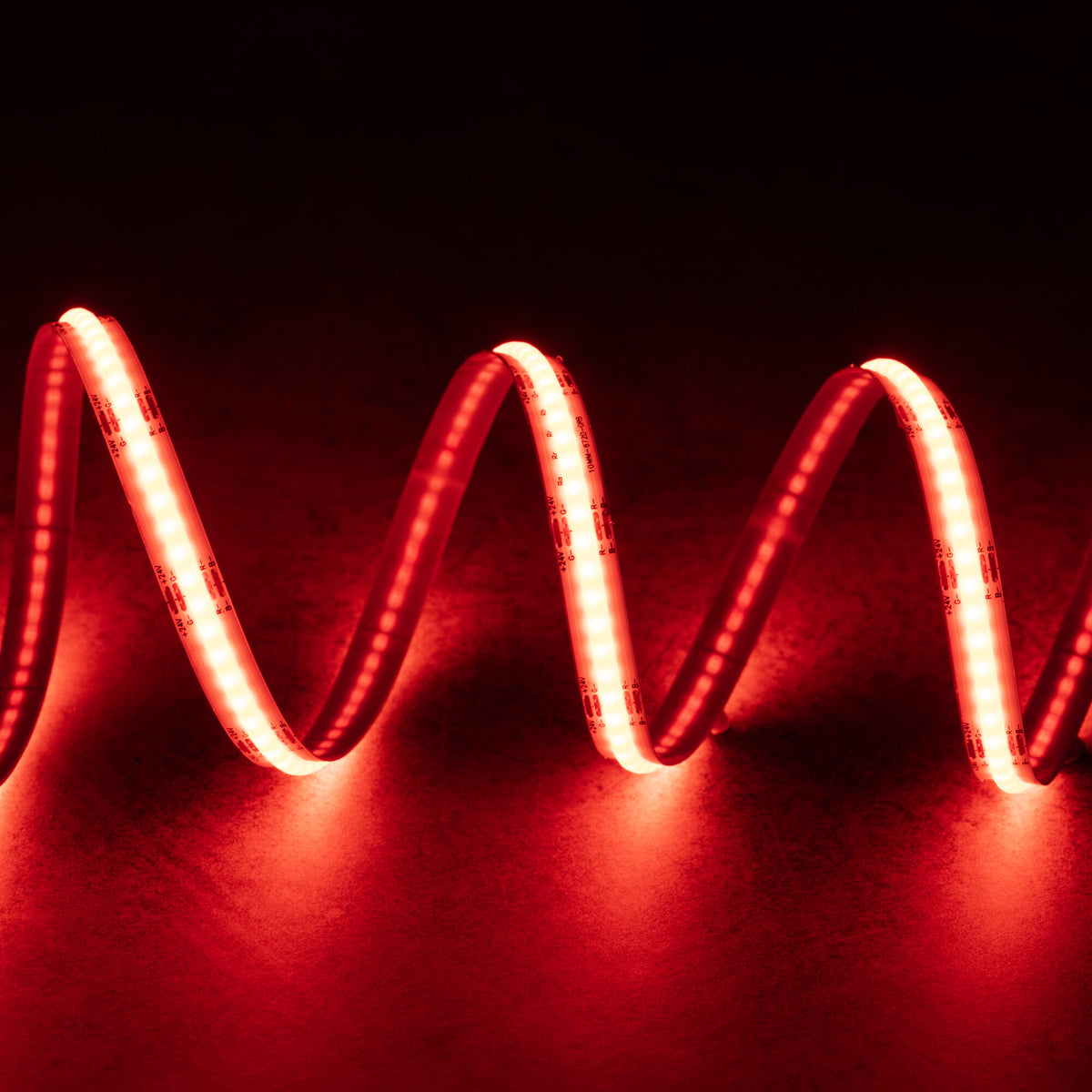 COB RGB LED Strip 24V 15W/m IP20 Länge 5m