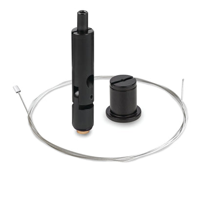 KLUŚ Befestigungsset RD-2, schwarz, Messing – Produktbild