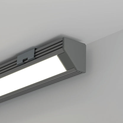 KLUŚ Befestigungsclip 45-STN silbern, rostfreier Stahl – Detail-/Anwendungsbild