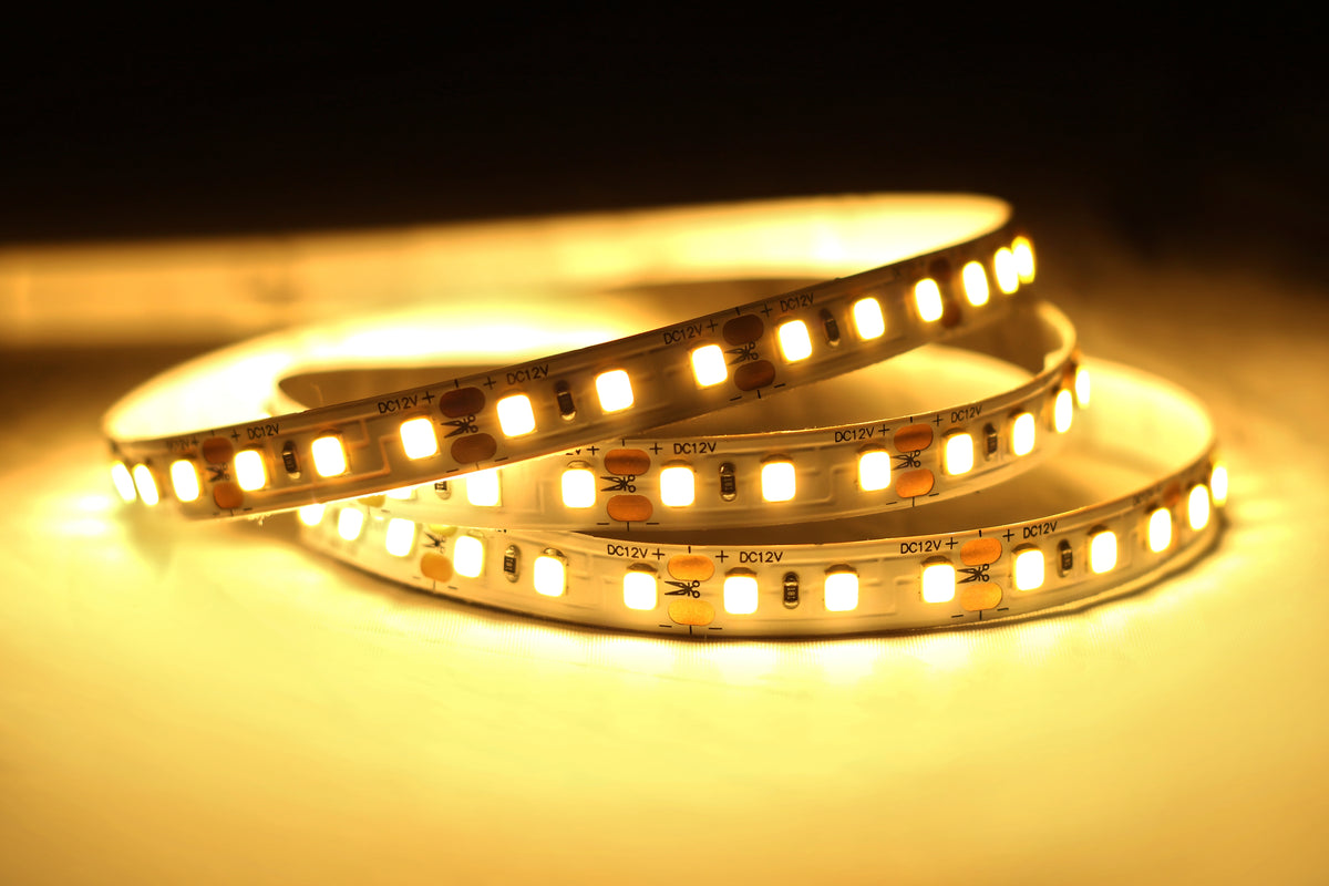 SMD LED Strip 24V 9,6W/m IP20 Länge 5m Warmweiß 3000K Produktfoto
