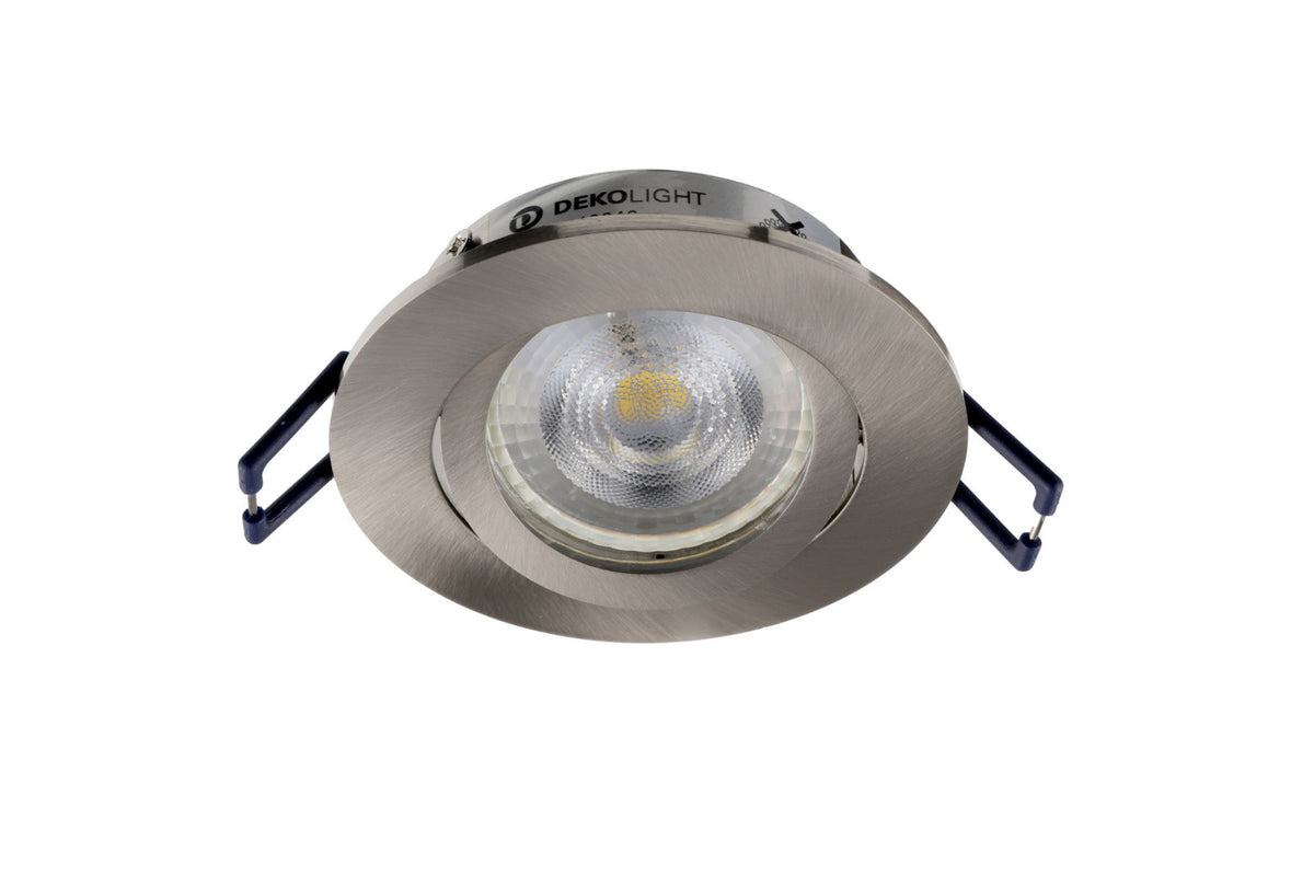 DEKO-LIGHT Samsola Round Silber Gebürstet | 110040