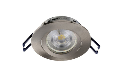 DEKO-LIGHT Samsola Round Silber Gebürstet | 110040