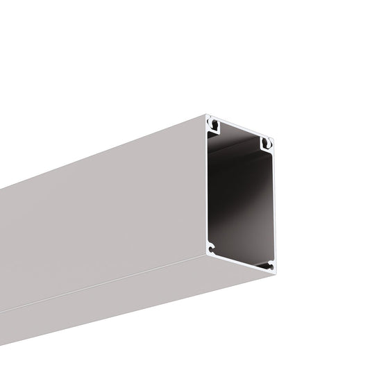 Profil BOX, silber eloxiert – Produktbild