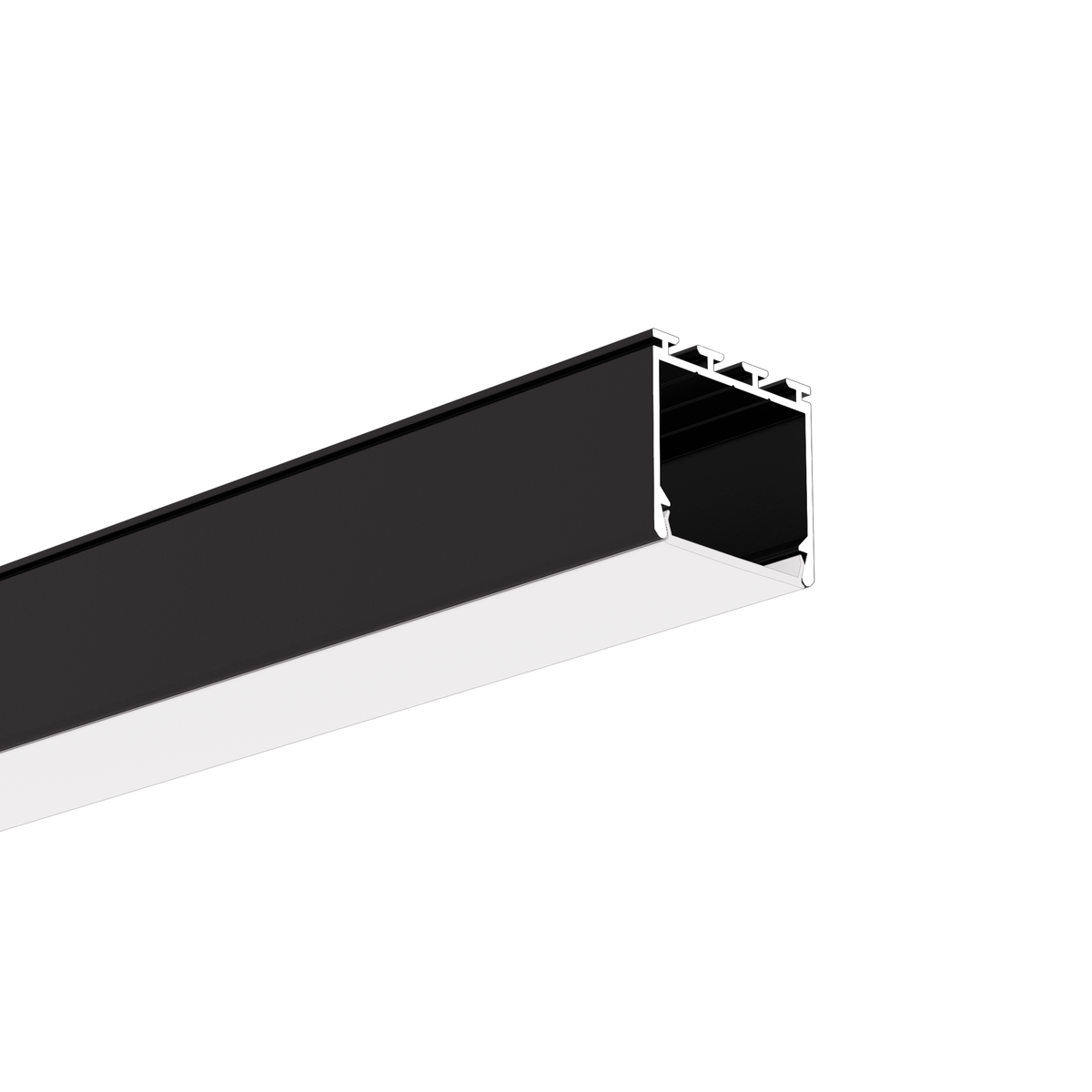 Profil LIPOD, schwarz eloxiert – Produktbild