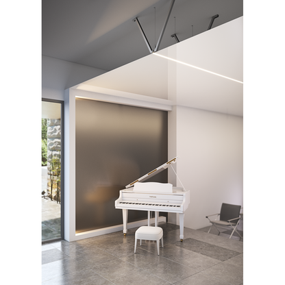 Profil FOLED, silber, nicht eloxiert – Anwendungs-/Detailbild