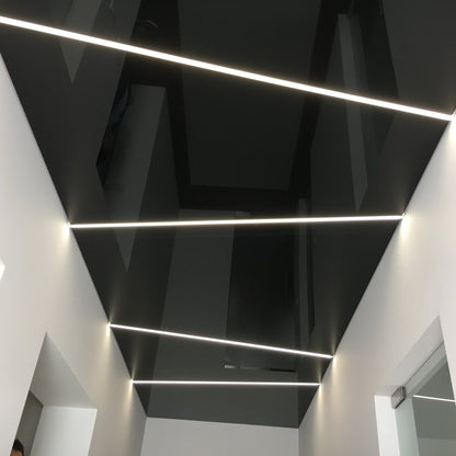 Profil FOLED, silber, nicht eloxiert – Anwendungs-/Detailbild