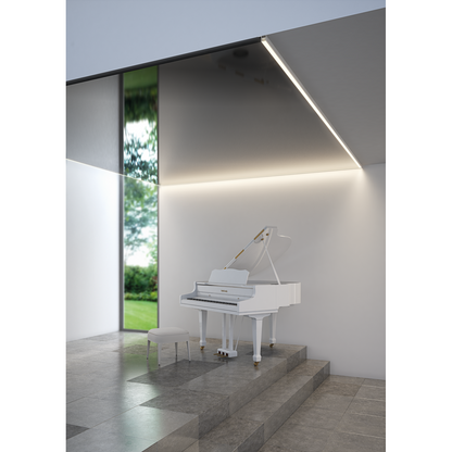 Profil FOLED-SUF, silber, nicht eloxiert – Anwendungs-/Detailbild