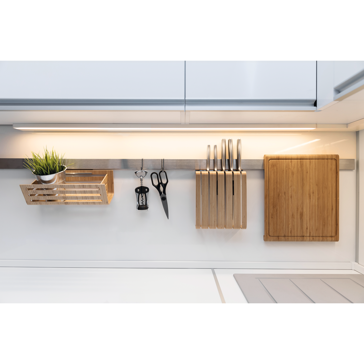 Profil PDS-H, silber eloxiert – Anwendungs-/Detailbild