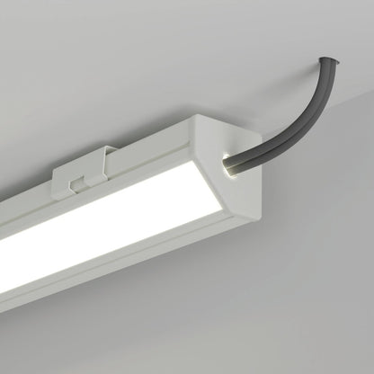 KLUŚ Endkappe mit Loch 45-PLUS-OTW, weiß, ABS – Detail-/Anwendungsbild