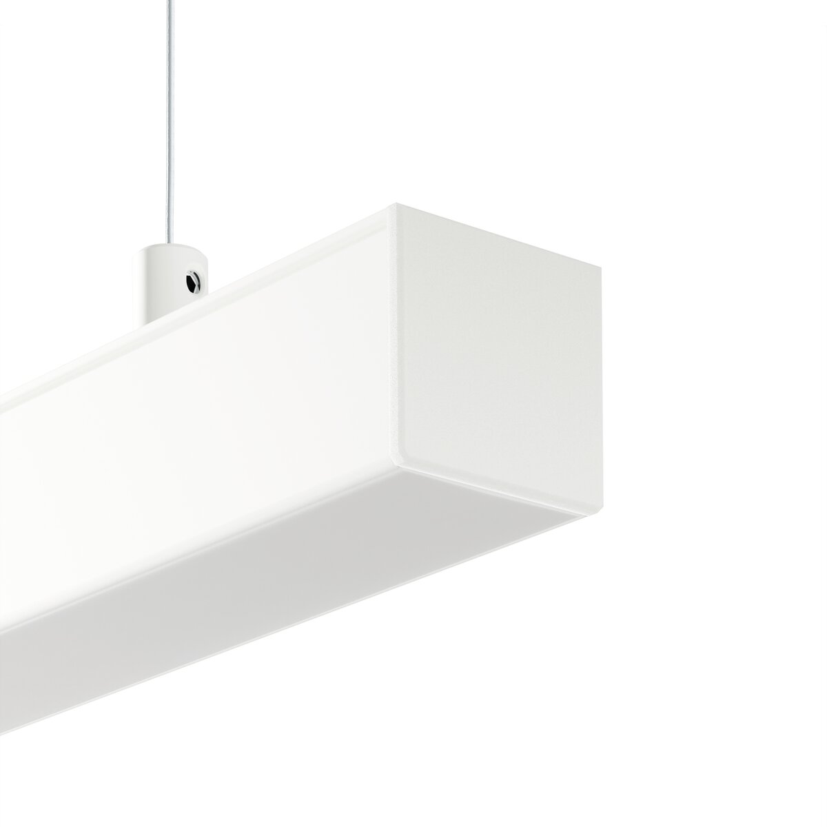 KLUŚ Endkappe LIPOD, weiß, PP – Detail-/Anwendungsbild