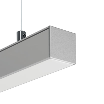 KLUŚ Endkappe LIPOD, silbern, PP – Detail-/Anwendungsbild