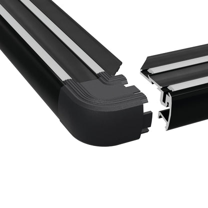 KLUŚ Endkappe STEP-90, schwarz, PP – Detail-/Anwendungsbild