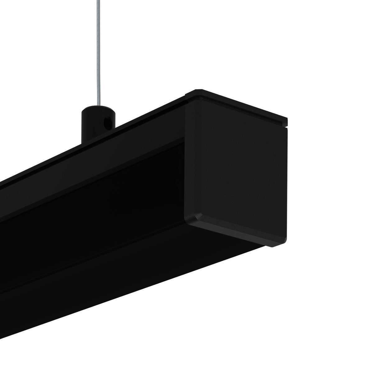 KLUŚ Endkappe GIZAT, schwarz, PP – Detail-/Anwendungsbild