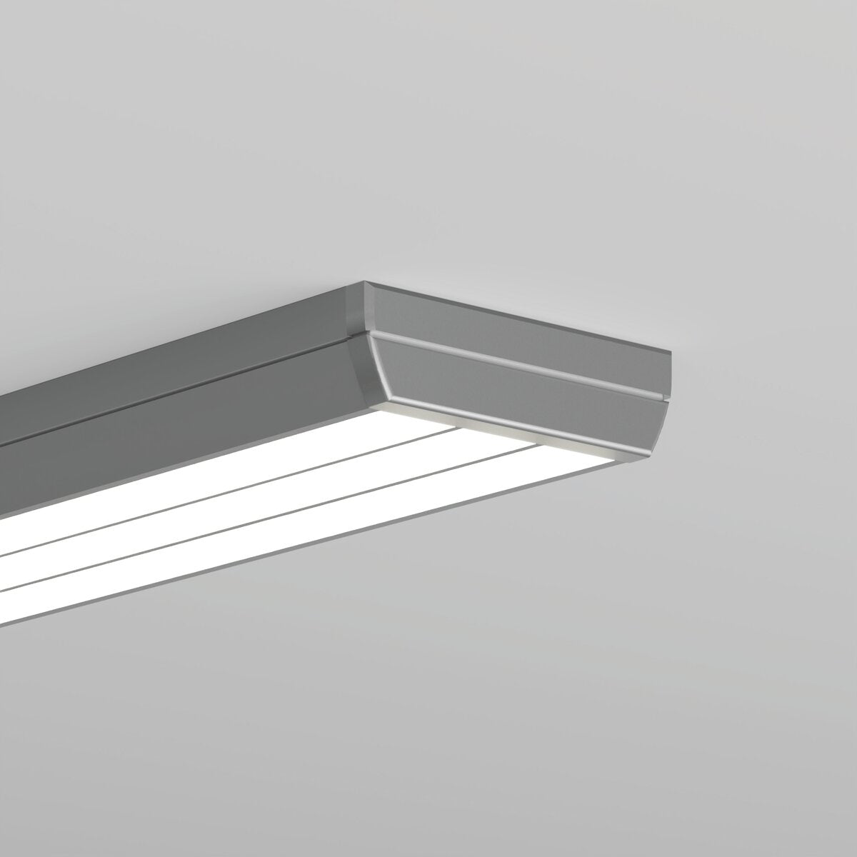 KLUŚ Endkappe TETRA-78, silbern, PP – Detail-/Anwendungsbild