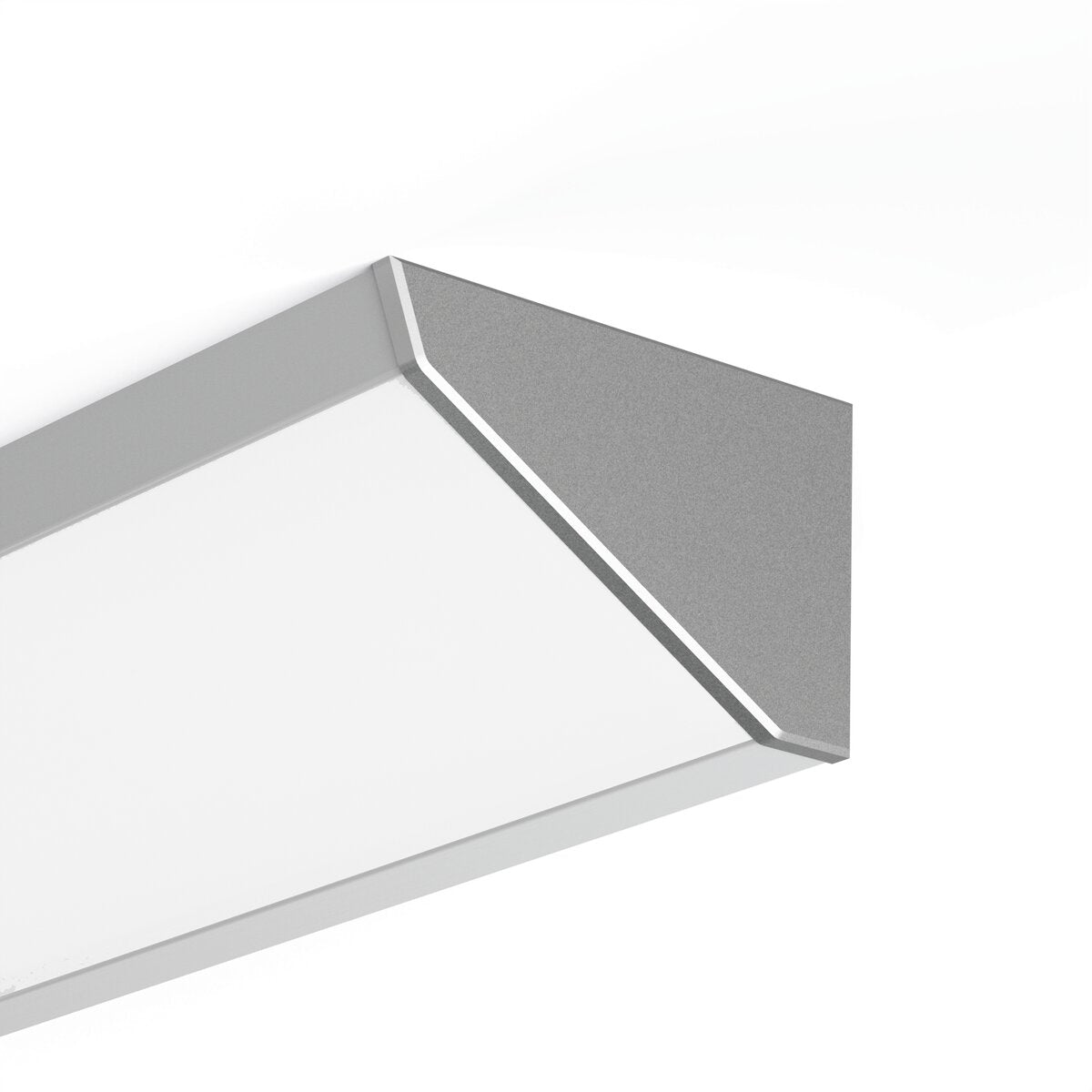 KLUŚ Endkappe KOPRO-30-P-P, silbern, PP – Detail-/Anwendungsbild