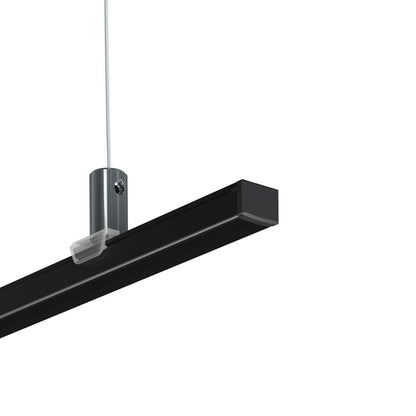 KLUŚ Endkappe PIKO, schwarz, ABS – Detail-/Anwendungsbild