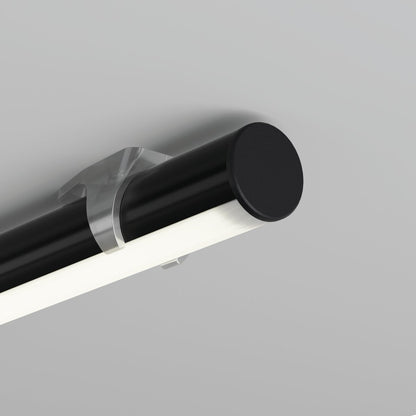 KLUŚ Endkappe OLEK-LUK, schwarz, ABS – Detail-/Anwendungsbild