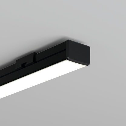 KLUŚ Befestigungsclip 45-STN schwarz, rostfreier Stahl – Detail-/Anwendungsbild