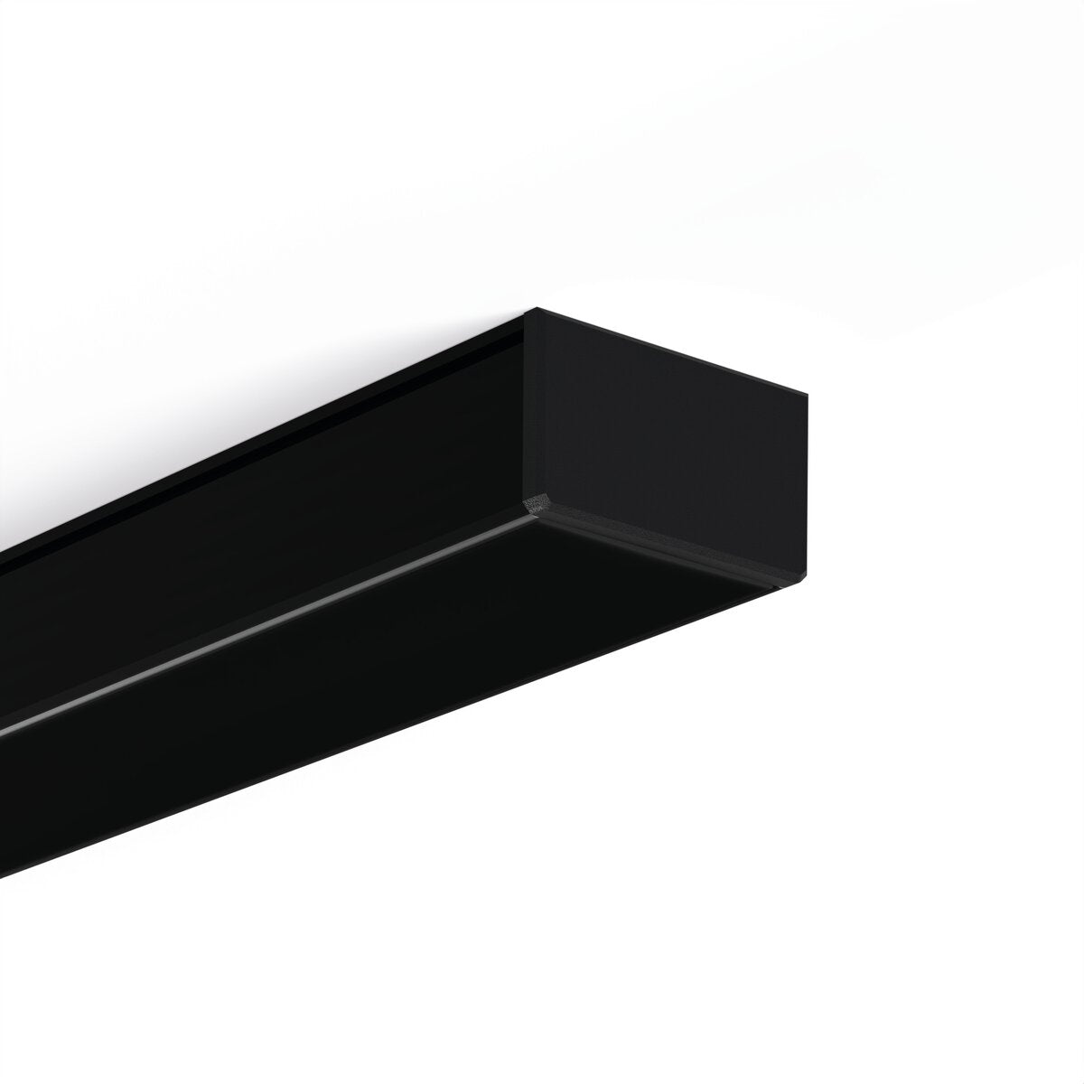 KLUŚ Endkappe GIZA-LL, schwarz, ABS – Detail-/Anwendungsbild