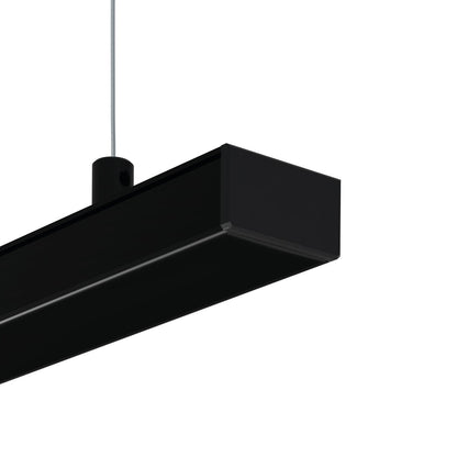 KLUŚ Endkappe GIZA-LL, schwarz, ABS – Detail-/Anwendungsbild