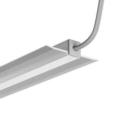 KLUŚ Endkappe mit Loch PIKO-ZM-OTW, grau, ABS – Detail-/Anwendungsbild