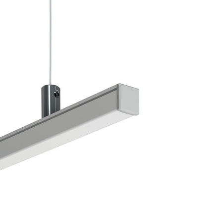 KLUŚ Endkappe PIKO-ZM, grau, ABS – Detail-/Anwendungsbild