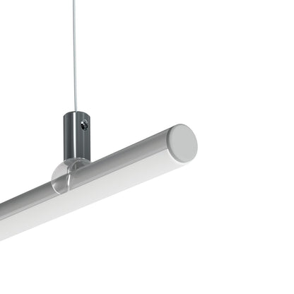 KLUŚ Endkappe PIKO-O, grau, ABS – Detail-/Anwendungsbild