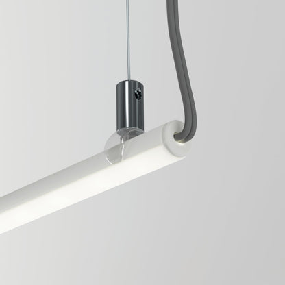 KLUŚ Endkappe mit Loch PIKO-O-OTW, weiß, ABS – Detail-/Anwendungsbild