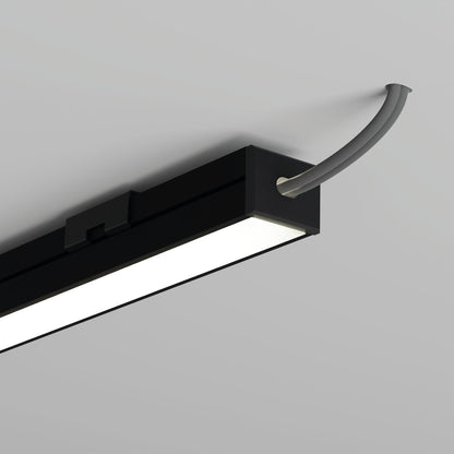 KLUŚ Endkappe mit Loch PDS-4-PLUS-OTW, schwarz, ABS – Detail-/Anwendungsbild