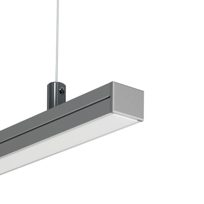 KLUŚ Endkappe PDS-4-PLUS, silbern, ABS – Detail-/Anwendungsbild