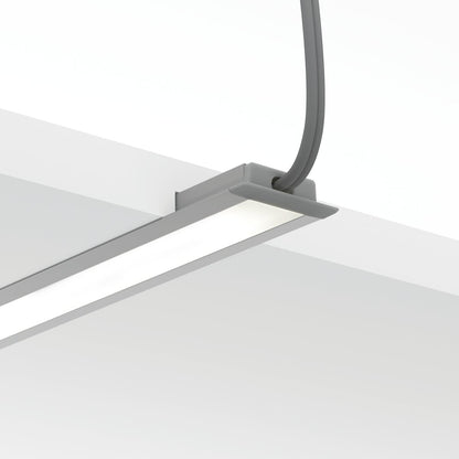KLUŚ Endkappe mit Loch MICRO-NK-OTW, grau, ABS – Detail-/Anwendungsbild