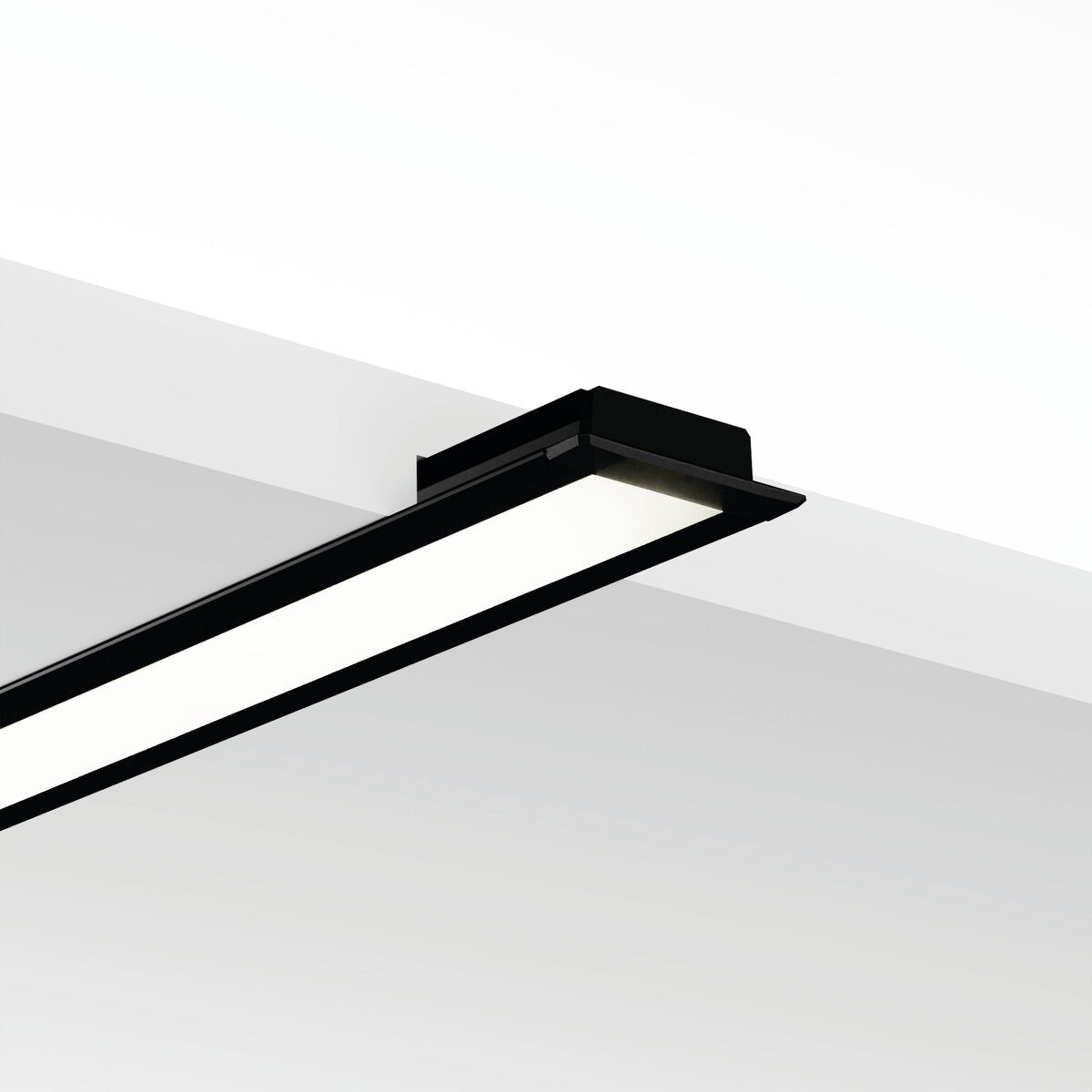 KLUŚ Endkappe MICRO-NK, schwarz, ABS – Detail-/Anwendungsbild