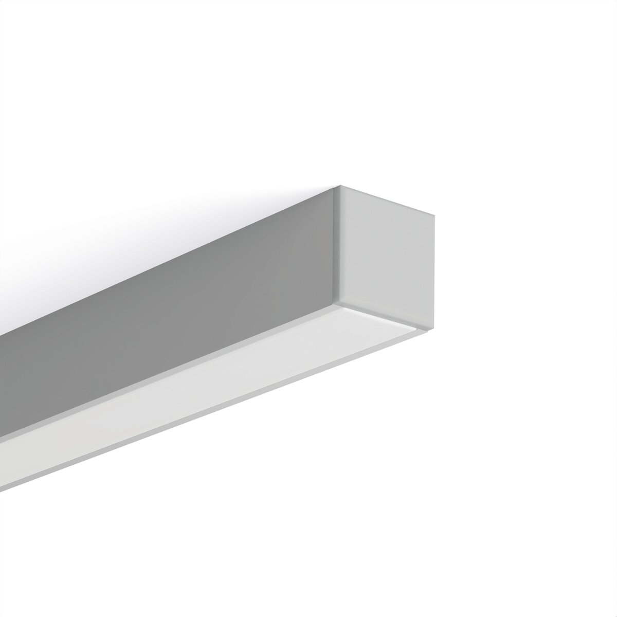 KLUŚ Endkappe PDS-ZM-PLUS, grau, ABS – Detail-/Anwendungsbild