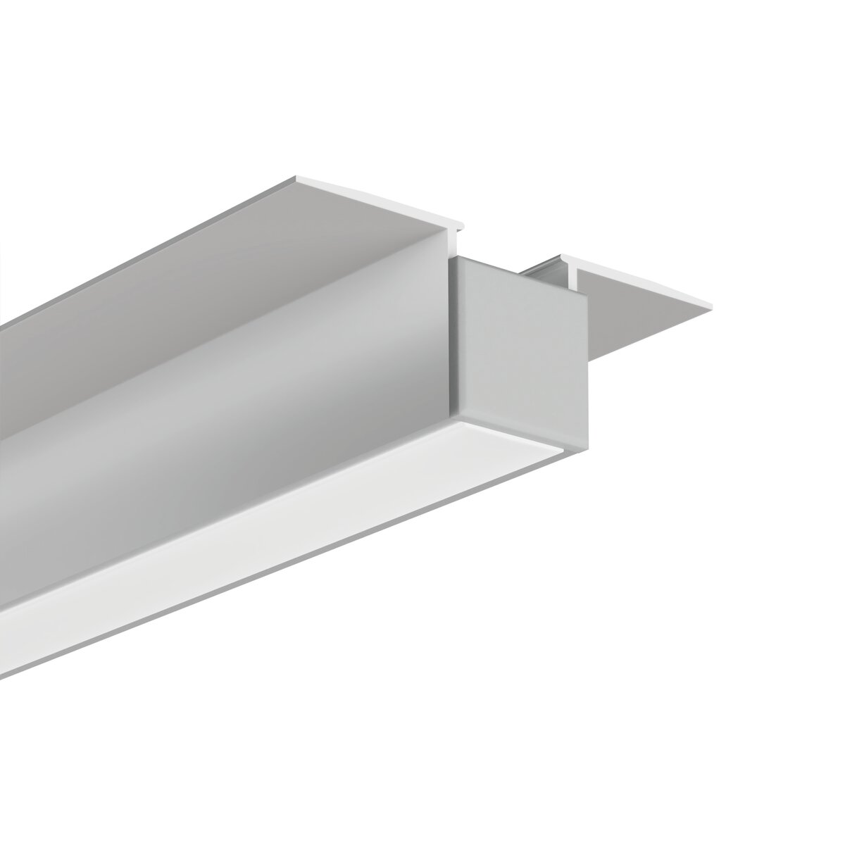 KLUŚ Endkappe PDS-ZM-PLUS, grau, ABS – Detail-/Anwendungsbild