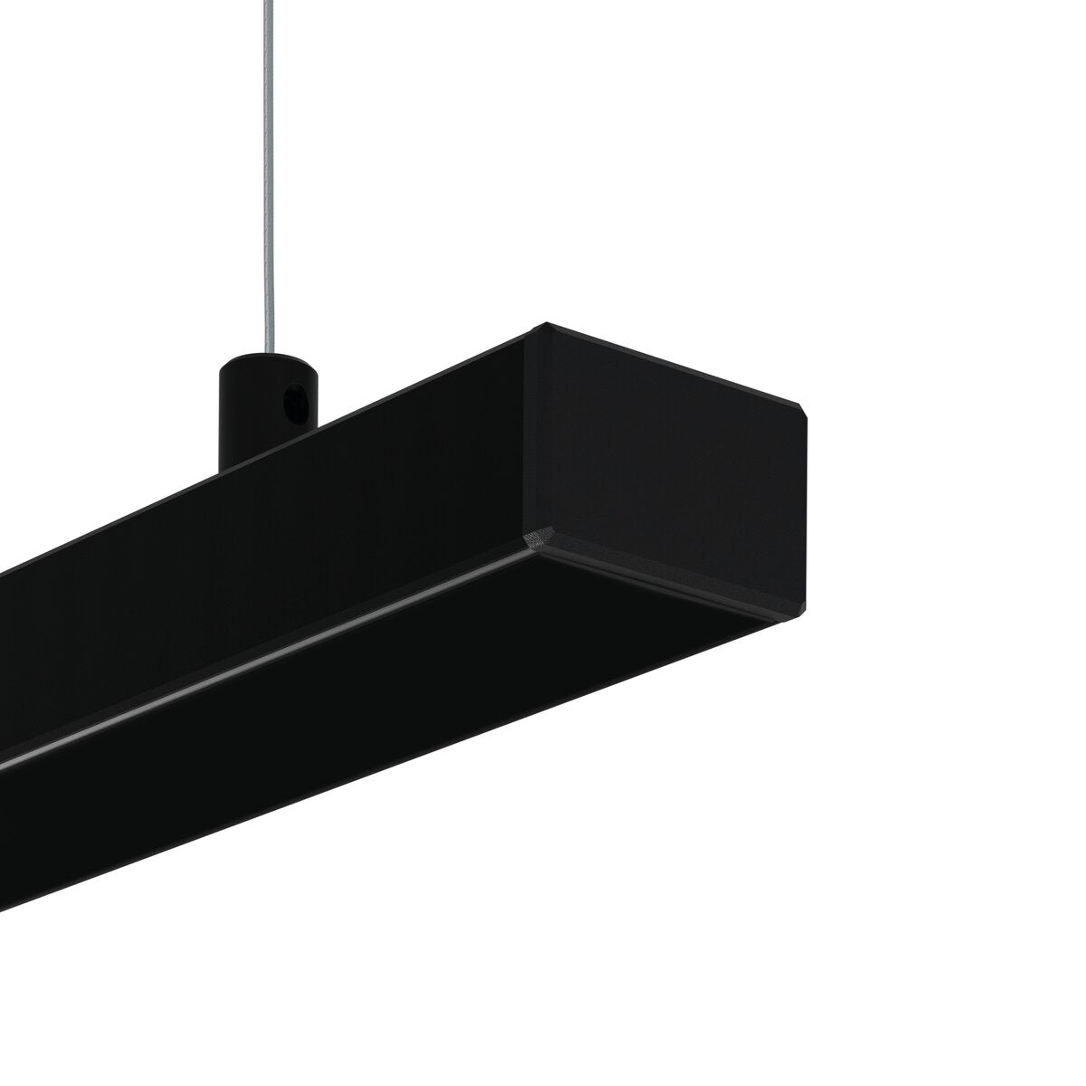 KLUŚ Endkappe GLAZA-LL, schwarz, PP – Detail-/Anwendungsbild