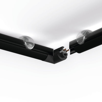 KLUŚ Endkappe PIKO-O-90, schwarz, PA12 – Detail-/Anwendungsbild