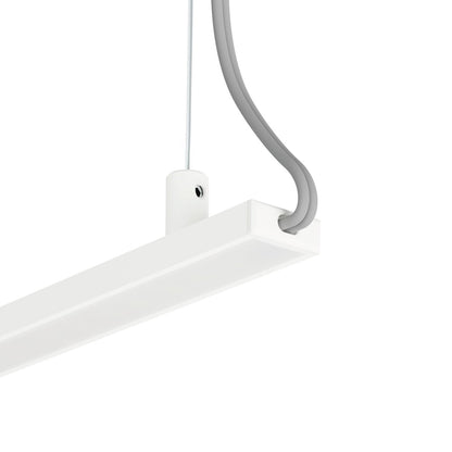 KLUŚ Endkappe mit Loch MICRO-PLUS-OTW, weiß, PP – Detail-/Anwendungsbild