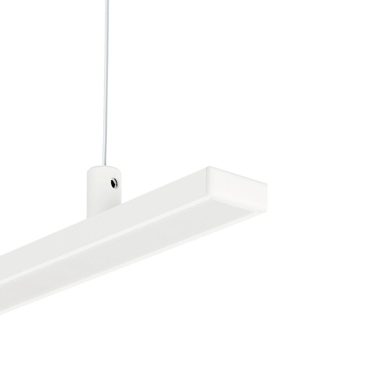 KLUŚ Endkappe MICRO-PLUS, weiß, PP – Detail-/Anwendungsbild