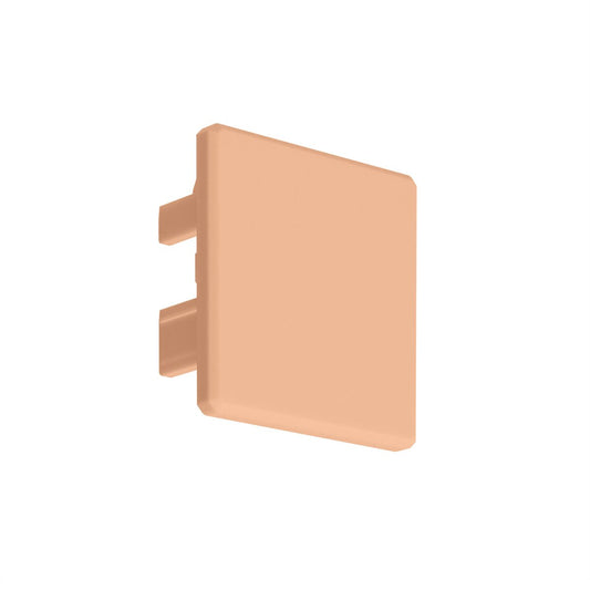 KLUŚ Endkappe GLAZA-DUO, Karamell (NCSS3030-Y60R), ABS – Produktbild
