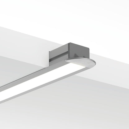 KLUŚ Endkappe PDS-LNK, silbern, ABS – Detail-/Anwendungsbild